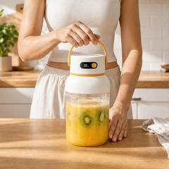 Bloomvolt™ – 1000mL Cordless Smoothie Blender with 18,000 RPM Motor & Smart Battery Display + 50% OFF