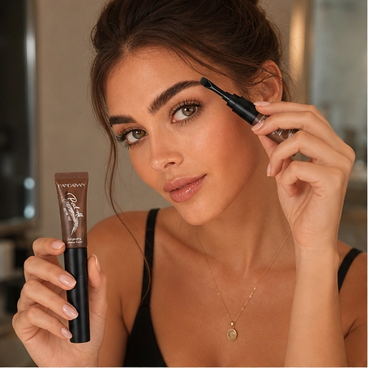Sabline – Peel-Off Waterproof Brow Tint, 5 Shades with Angled Brush + 1+1 FREE