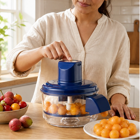 Zestwell – Rechargeable 5-Blade Electric Fruit & Garlic Peeler + 50% OFF