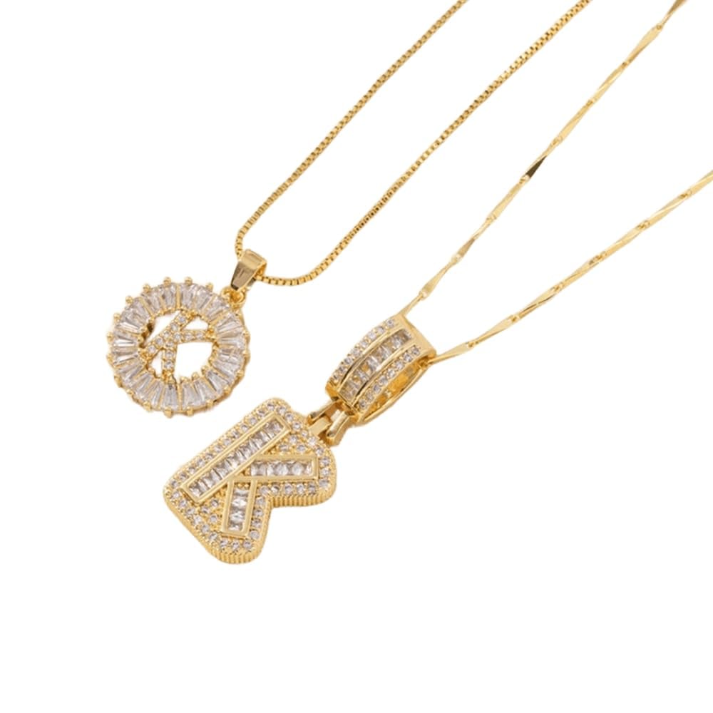 GlowLetter Letter Pendant Necklaces – Personalized Elegance for Every Occasion - 60% OFF