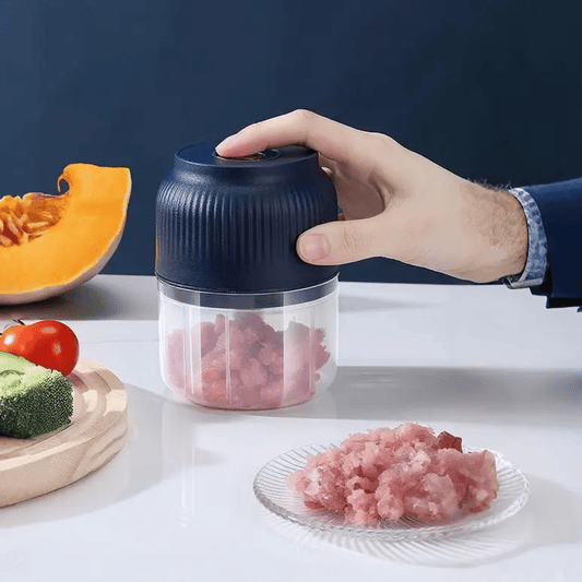 Mincely™ – Cordless One-Button Mini Electric Garlic Chopper & Food Mincer + 50% OFF
