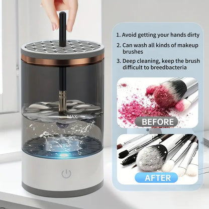 LuxeCleanse Pro – Effortlessly Achieve Professional-Level Brush Cleanliness - 50% OFF