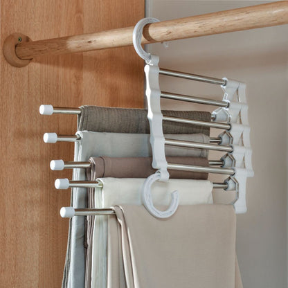 The ClosetSpace™ Pants Rack - Double Your Closet Space, Instantly - 1+1 FREE