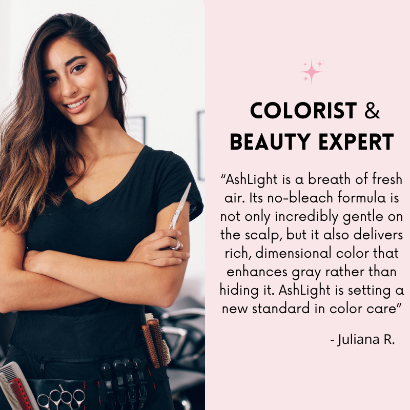 AshLight Silver Hair Cream – Effortless Coverage with Natural Radiance - 1+1 FREE