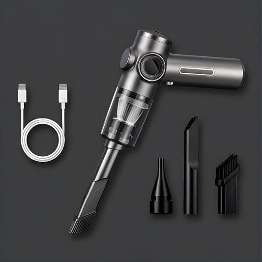 Vortrix™ – 2-in-1 Cordless Handheld Car Vacuum & Blower with HEPA Filter + 50% OFF