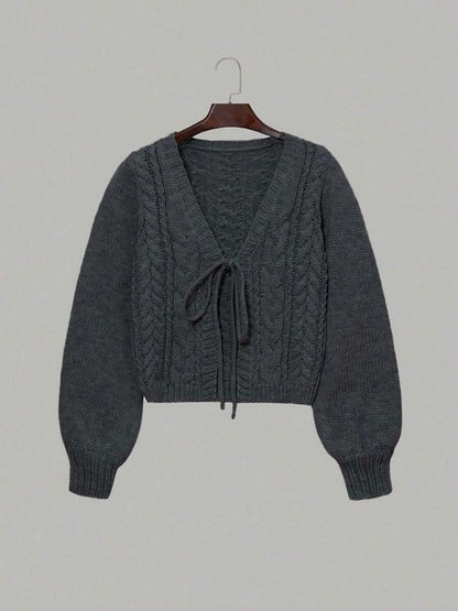 The Lantern Sleeve Cardigan - Effortless Year-Round Style + 50% OFF
