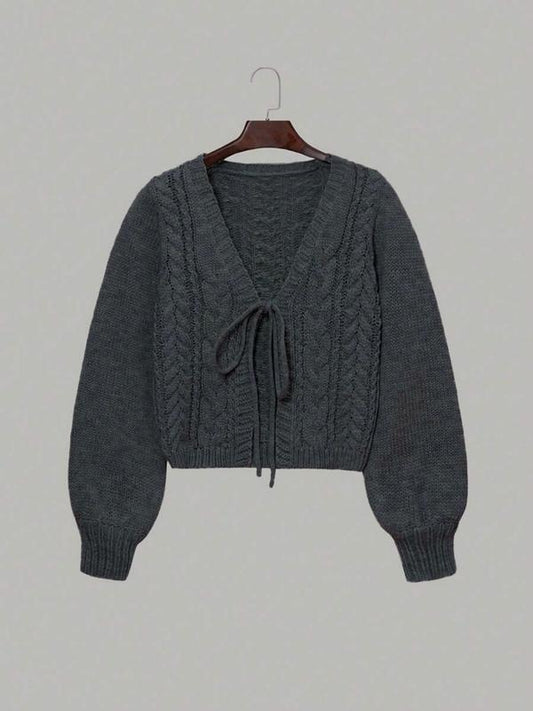 The Lantern Sleeve Cardigan - Effortless Year-Round Style + 50% OFF