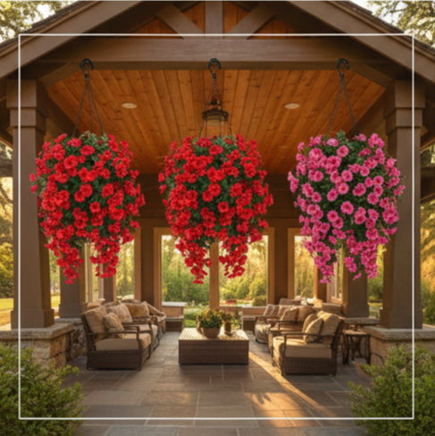 Everbloom Cascades – Timeless Beauty, Effortless Ambiance - 50% OFF