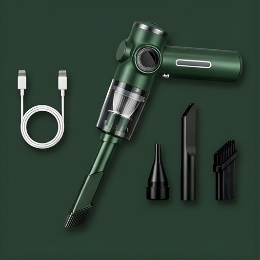 Vortrix™ – 2-in-1 Cordless Handheld Car Vacuum & Blower with HEPA Filter + 50% OFF