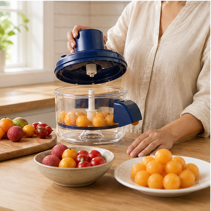 Zestwell – Rechargeable 5-Blade Electric Fruit & Garlic Peeler + 50% OFF