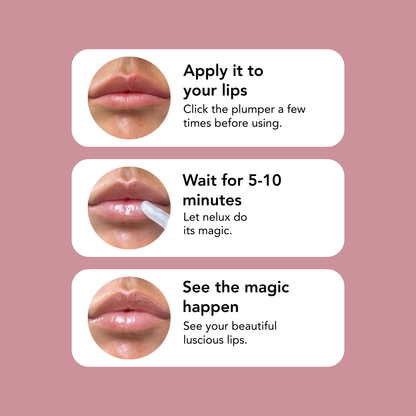 The Hyaluronic Lip Plumper - Plump Without the Pain + 1+1 FREE