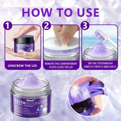 ODALIT™ TeethRestoration Mineral Powder 🦷(ADA recommended)