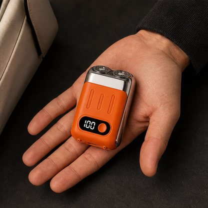 Flintcrest – Pocket-Size Rotary Electric Shaver with Magnetic Head + 50% OFF