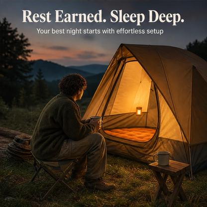 Trailwind™ – Cordless USB-Rechargeable Mini Air Pump with LED Light + 50% OFF