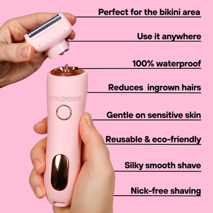 The PetalSmooth Shave Pro - A Perfect Shave, No Razor Burn + 50% OFF