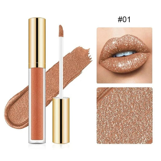 Diamond Drip Lipstick - A Dazzling, All-Night Pout - 50% OFF