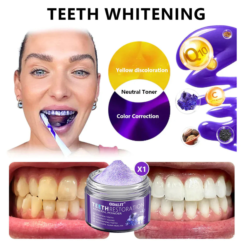 ODALIT™ TeethRestoration Mineral Powder 🦷(ADA recommended)