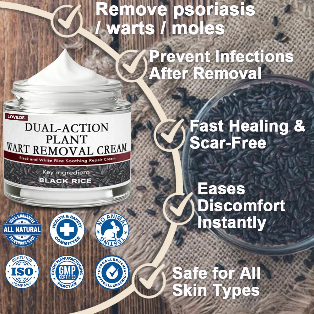 The LumiPure Black Rice Repair Cream - Dual-Action Plant Formula for Soothing & Healing + 50% OFF