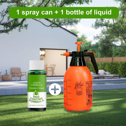 LiquaLawn - Spray On a Perfect Lawn in Minutes - 50% OFF
