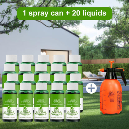 LiquaLawn - Spray On a Perfect Lawn in Minutes - 50% OFF