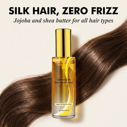 Silkveil™ – Lightweight Nourishing Hair Oil Spray for Frizz, Shine & Soft Hair + 50% OFF