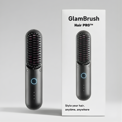 GlamBrush – Salon-Sleek Hair In 5 Minutes + 50% OFF