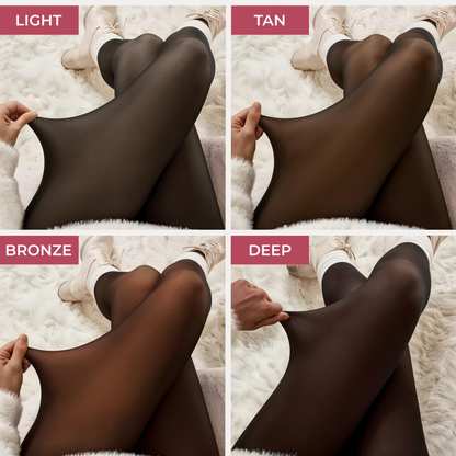 The SheerWarm Fleece Tights - Wear Dresses in Winter + 50% OFF