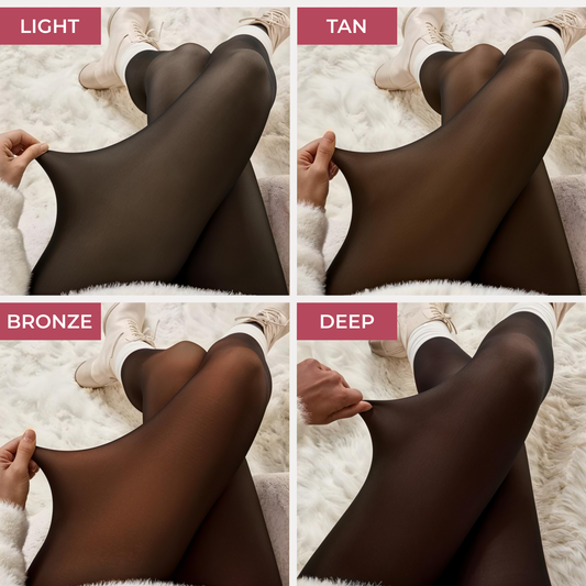 The SheerWarm Fleece Tights - Wear Dresses in Winter + 50% OFF