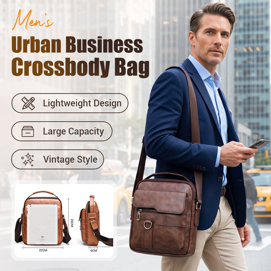 Bramford™ – Water-Resistant Vintage Crossbody Bag for Men + 50% OFF