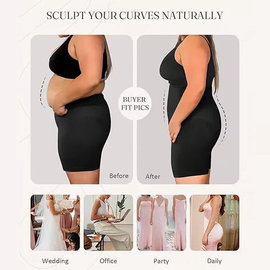 The CurveSculpt Shaper Shorts - Sculpt Your Curves, Stay in Place + 50% OFF