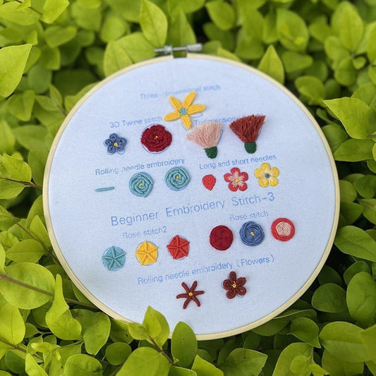 The Mindful Stitch Embroidery Kit - Learn Embroidery, Stress-Free + 50% OFF