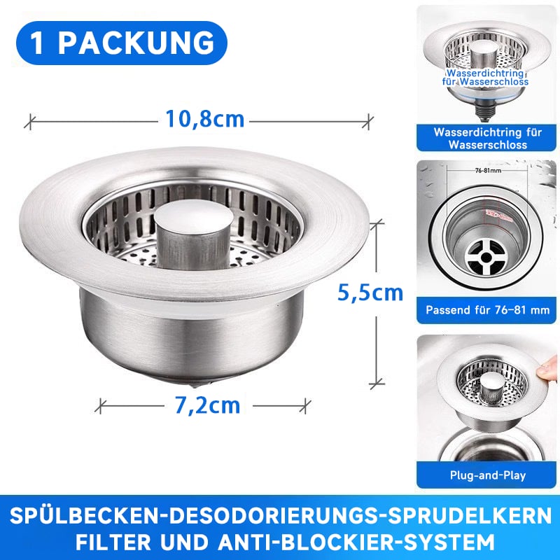 SinkShield - A Clean, Clog-Free Sink - 50% OFF