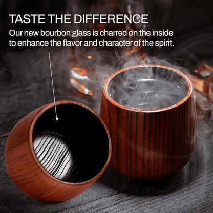 The Skavix Wood Glass - Taste Bourbon the Way It Was Intended + 50% OFF