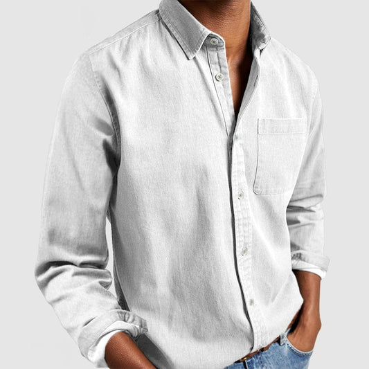 The Gentleman's Linen Shirt - Effortless Elegance & Comfort + 50% OFF