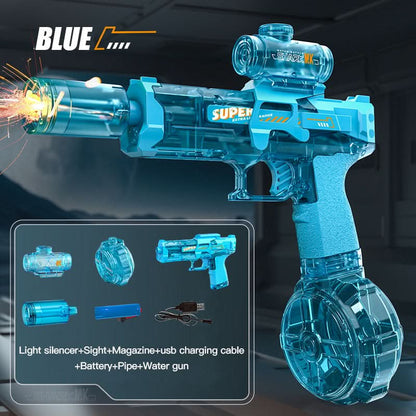 Quick Mode Ice Blast Gun Water Gun – Electric Jet Spray - 50% OFF