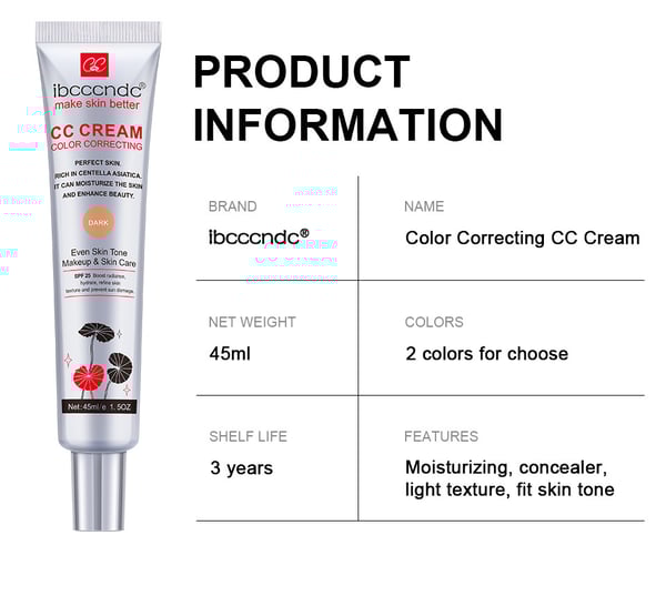 LuminousCover CC Cream - Unveil your radiant, even-toned complexion - 1+1 FREE