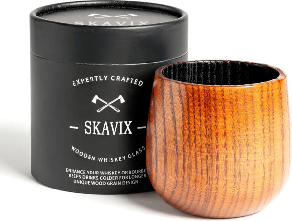 The Skavix Wood Glass - Taste Bourbon the Way It Was Intended + 50% OFF