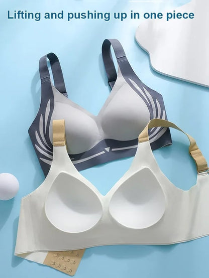 Super Gather Bra – Wireless Push-up Bra for Lift, Shape & All-Day Comfort - 1+2 FREE