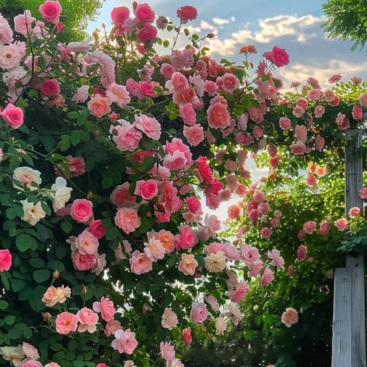 Climbing Vine Rose Flower Seeds – Unleash a Cascade of Color and Fragrance - 50% OFF