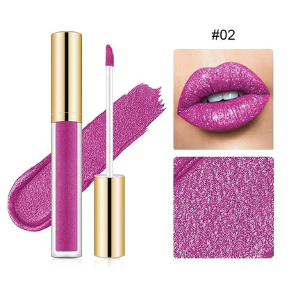 Diamond Drip Lipstick - A Dazzling, All-Night Pout - 50% OFF