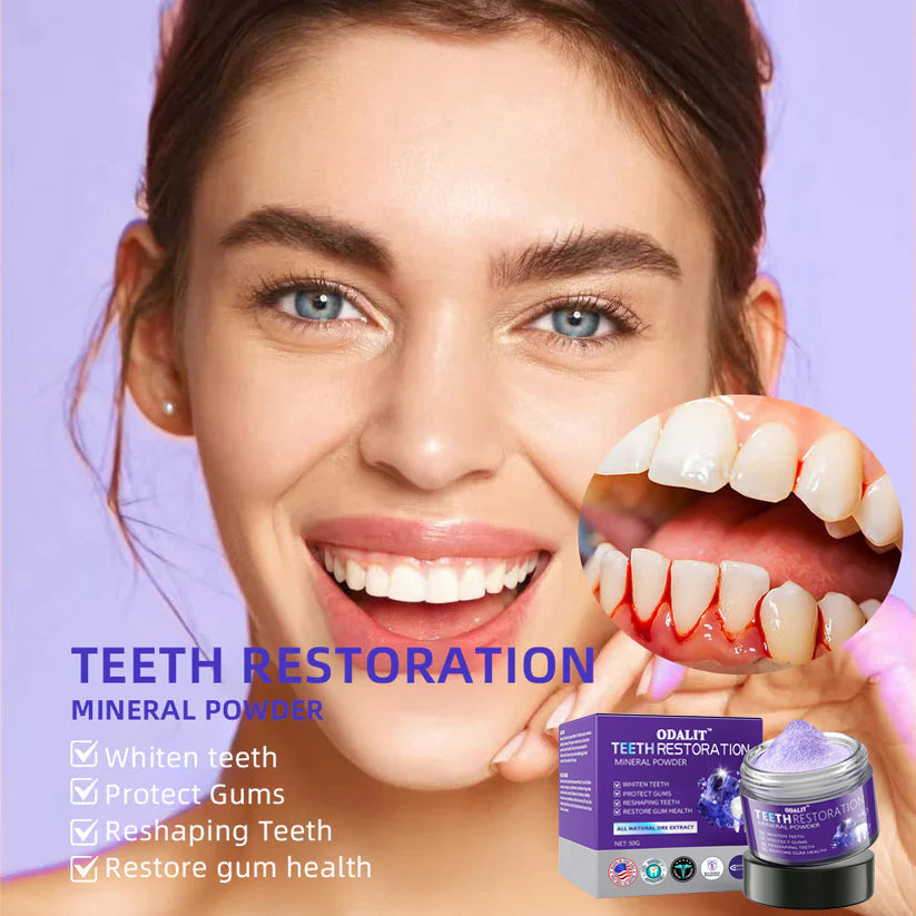 ODALIT™ TeethRestoration Mineral Powder 🦷(ADA recommended)