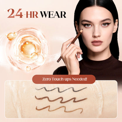 Beachproof Ultra-Pigmented Gel Eyeliner - 24-Hour Waterproof Definition Smudge-Free Formula - 1+1 FREE