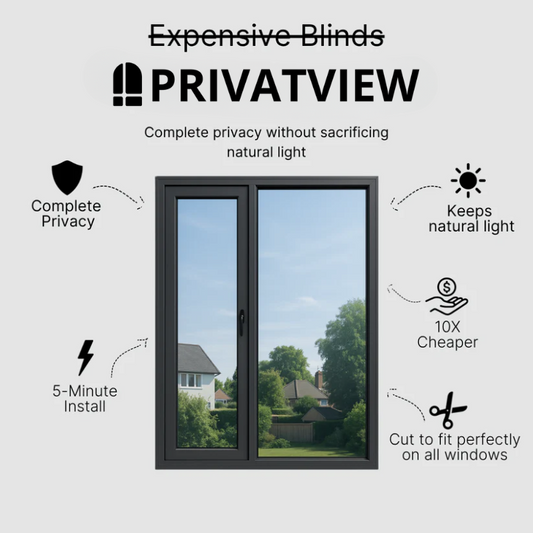 The Rainbow Privacy Film - Privacy That Creates Rainbows + 50% OFF