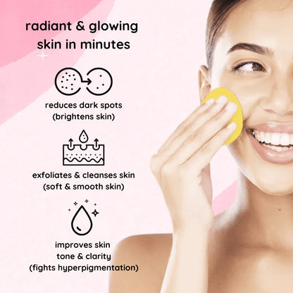 The Turmeric & Kojic Acid Glow Pads - Fade Dark Spots, Effortlessly + 50% OFF