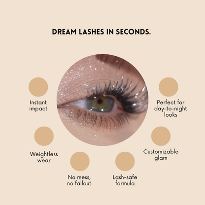 Sparkle Lash Topper - Instantly Add Dazzling Glitter to Any Look