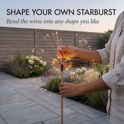 Ember & Bloom™ – Solar Bendable Starburst Garden Lights + 50% OFF