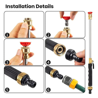 The AuraJet Power Wand — High-Pressure Performance from Your Garden Hose + 50% OFF