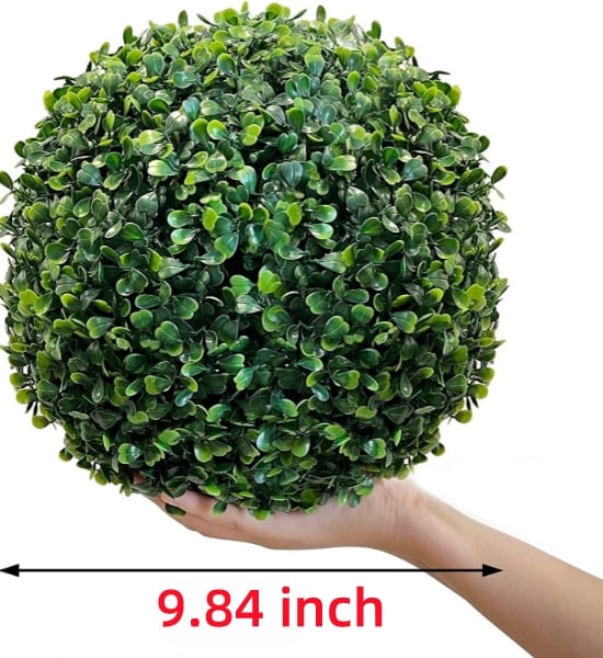 The EverLush Topiary Ball - A Perfect Porch, Zero Maintenance - 1+1 FREE