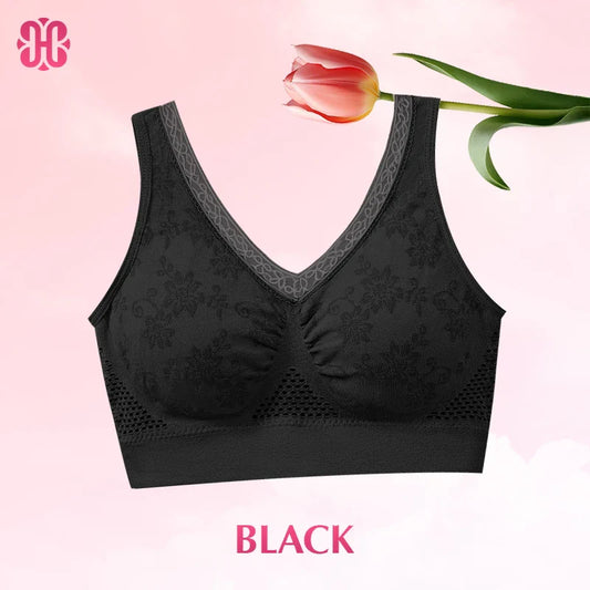 AuraForm Cotton Lift Bra – Natural Comfort, Effortless Support - 1+1 FREE