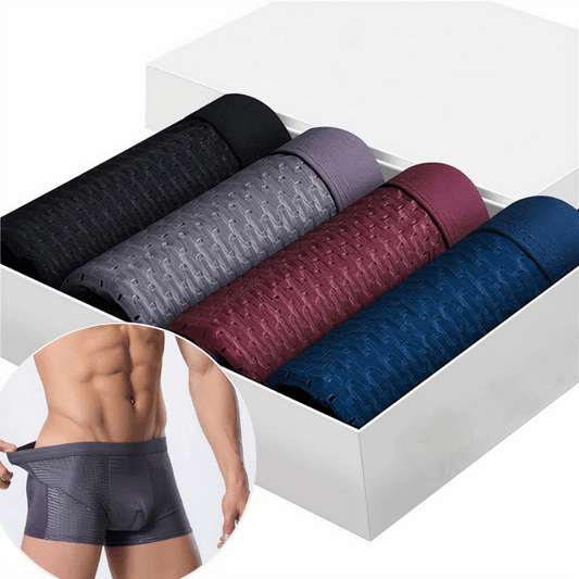 EcoFlex Bamboo Boxer Shorts – All-Day Comfort That Lasts - 50% OFF